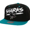 Headwear Mitchell & Ness -Transcript Snapback Vntg San Jose Sharks