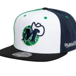 Headwear Mitchell & Ness -Tri Cycle Fitted Hat Dallas Mavericks