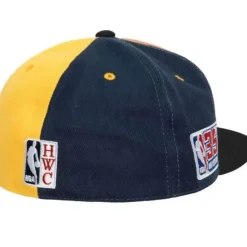 Headwear Mitchell & Ness -Tri Cycle Fitted Hat Golden State Warriors