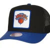 Headwear Mitchell & Ness -Truck It Trucker Snapback New York Knicks