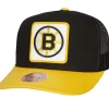 Headwear Mitchell & Ness -Truck It Trucker Snapback Vintage Boston Bruins