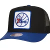 Headwear Mitchell & Ness -Truck It Trucker Snapback Hwc Philadelphia 76Ers
