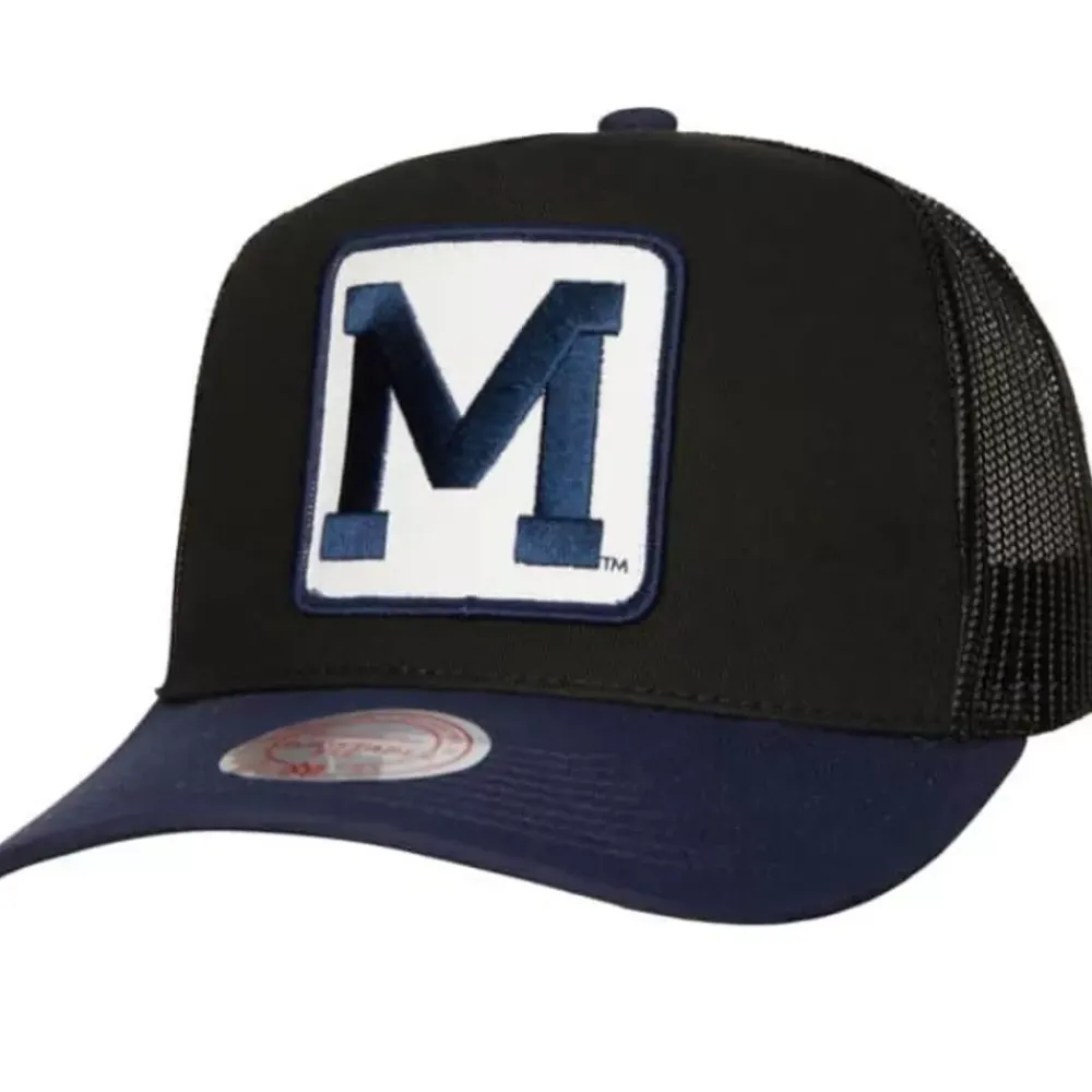 Headwear Mitchell & Ness -Truck It Trucker Snapback University Of Michigan