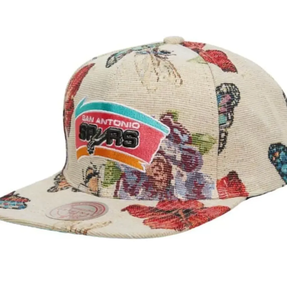 Headwear Mitchell & Ness -True Tap Snapback Hwc San Antonio Spurs