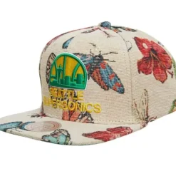 Headwear Mitchell & Ness -True Tap Snapback Hwc Seattle Supersonics