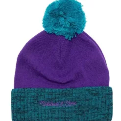 Headwear Mitchell & Ness -Two Tone Pom Beanie Hwc Charlotte Hornets