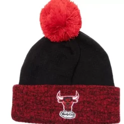 Headwear Mitchell & Ness -Two Tone Pom Beanie Hwc Chicago Bulls