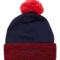 Headwear Mitchell & Ness -Two Tone Pom Beanie Hwc Houston Rockets
