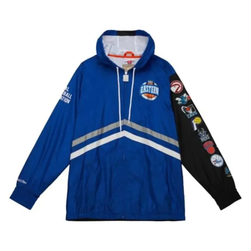Apparel Mitchell & Ness Jackets & Outerwear-Undeniable Full Zip Windbreaker All Star East