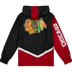 Apparel Mitchell & Ness Jackets & Outerwear-Undeniable Full Zip Windbreaker Chicago Blackhawks