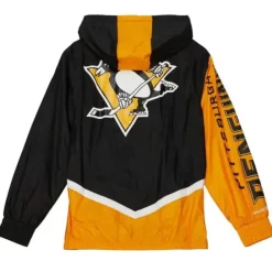 Apparel Mitchell & Ness Jackets & Outerwear-Undeniable Full Zip Windbreaker Pittsburgh Penguins