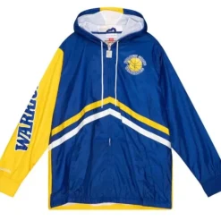 Apparel Mitchell & Ness Jackets & Outerwear-Undeniable Full Zip Windbreaker Golden State Warriors