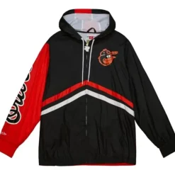 Apparel Mitchell & Ness Jackets & Outerwear-Undeniable Full Zip Windbreaker Baltimore Orioles