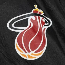 Apparel Mitchell & Ness Jackets & Outerwear-Undeniable Full Zip Windbreaker Miami Heat