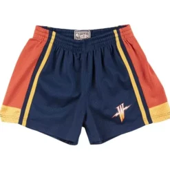 Apparel Mitchell & Ness Shorts-Unisex Jump Shot Shorts Golden State Warriors