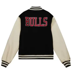 Apparel Mitchell & Ness Jackets & Outerwear-Unisex Varsity Jacket Chicago Bulls