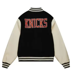 Apparel Mitchell & Ness Jackets & Outerwear-Unisex Varsity Jacket New York Knicks