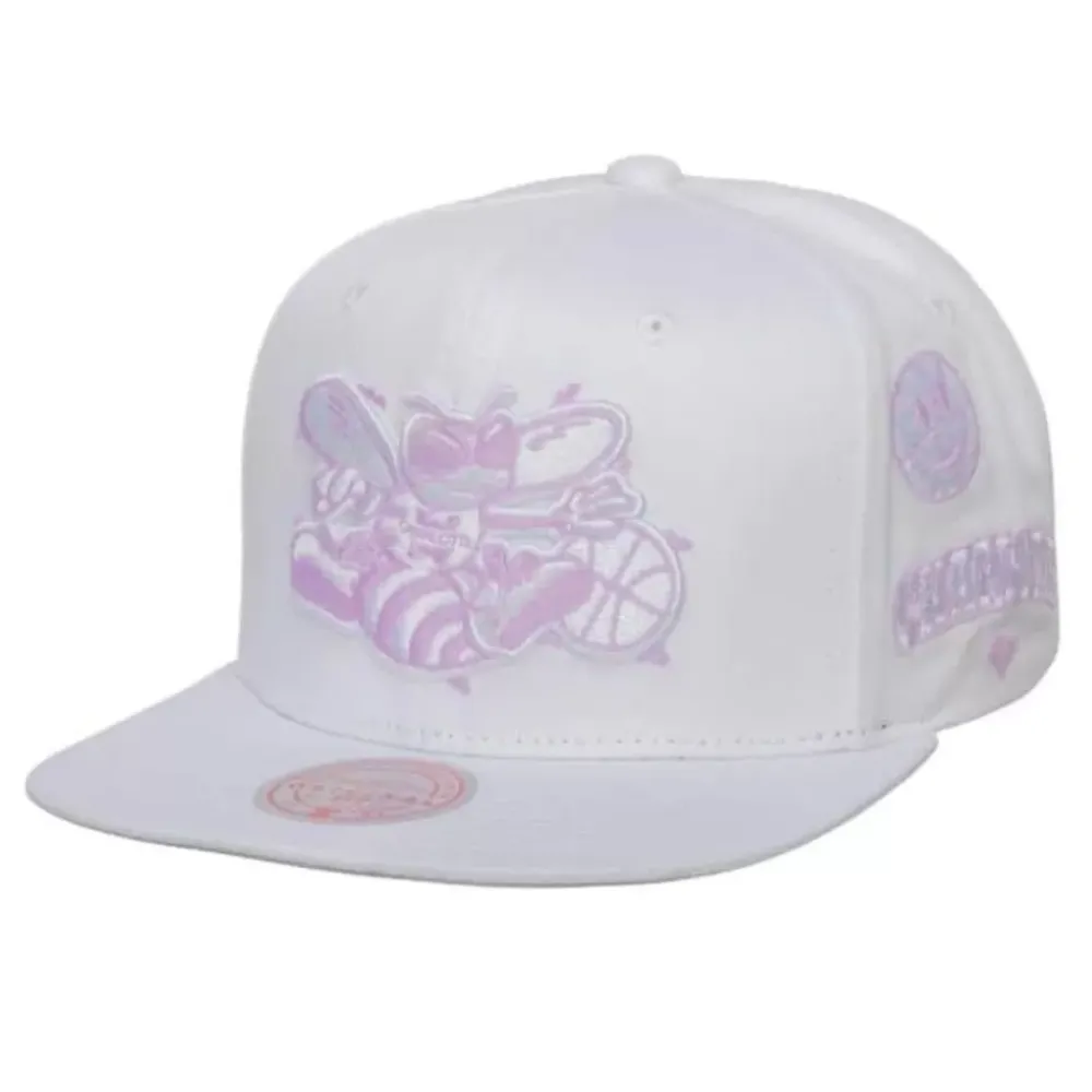 Headwear Mitchell & Ness -Uv Reactive Snapback Hwc Charlotte Hornets