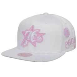 Headwear Mitchell & Ness -Uv Reactive Snapback Hwc Philadelphia 76Ers