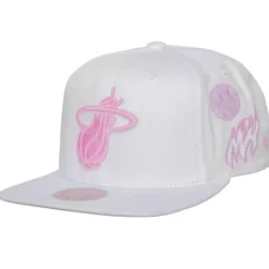 Headwear Mitchell & Ness -Uv Reactive Snapback Hwc Miami Heat