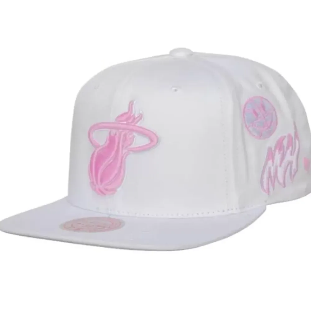 Headwear Mitchell & Ness -Uv Reactive Snapback Hwc Miami Heat