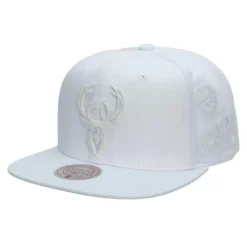Headwear Mitchell & Ness -Uv Reactive Snapback Milwaukee Bucks