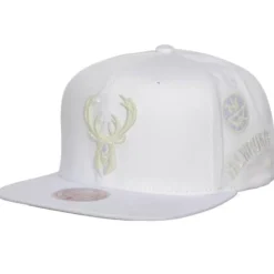 Headwear Mitchell & Ness -Uv Reactive Snapback Milwaukee Bucks