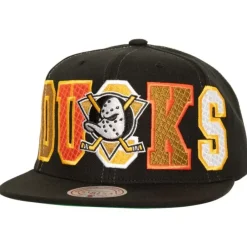 Headwear Mitchell & Ness -Varsity Bust Snapback Anaheim Ducks