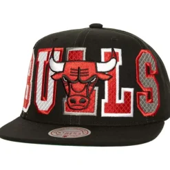 Headwear Mitchell & Ness -Varsity Bust Snapback Chicago Bulls