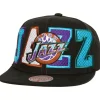 Headwear Mitchell & Ness -Varsity Bust Snapback Hwc Utah Jazz