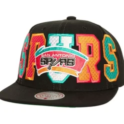 Headwear Mitchell & Ness -Varsity Bust Snapback Hwc San Antonio Spurs