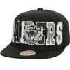 Headwear Mitchell & Ness -Varsity Bust Snapback Oakland Raiders