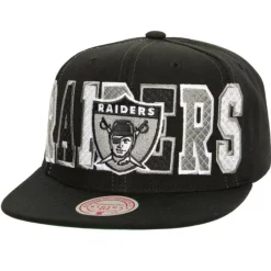 Headwear Mitchell & Ness -Varsity Bust Snapback Oakland Raiders