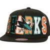 Headwear Mitchell & Ness -Varsity Bust Snapback San Jose Sharks