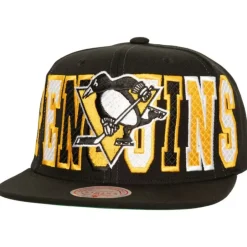 Headwear Mitchell & Ness -Varsity Bust Snapback Vntg Pittsburgh Penguins
