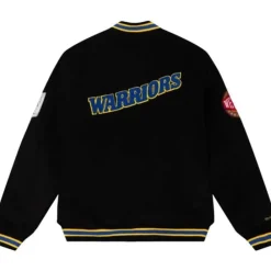 Apparel Mitchell & Ness Jackets & Outerwear-Varsity Jacket Golden State Warriors