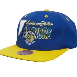 Headwear Mitchell & Ness -Varsity Letter Snapback Hwc Golden State Warriors