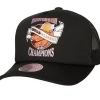Headwear Mitchell & Ness -Victory Road Trucker Snapback Hwc Finals Bulls Vs Lakers Road