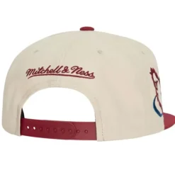 Headwear Mitchell & Ness -Vintage Cream Snapback Colorado Avalanche