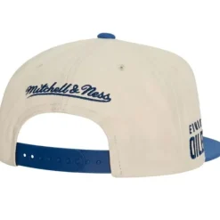 Headwear Mitchell & Ness -Vintage Cream Snapback Edmonton Oilers
