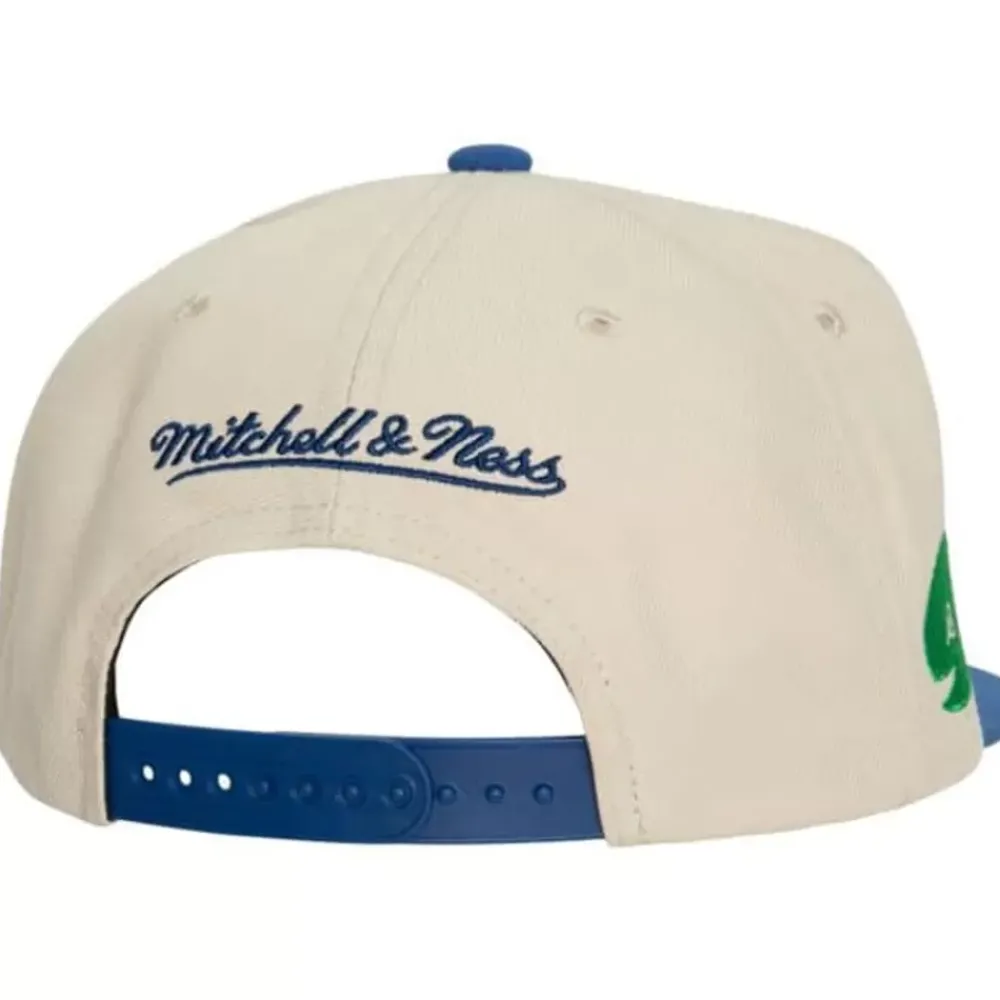 Headwear Mitchell & Ness -Vintage Cream Snapback Hartford Whalers