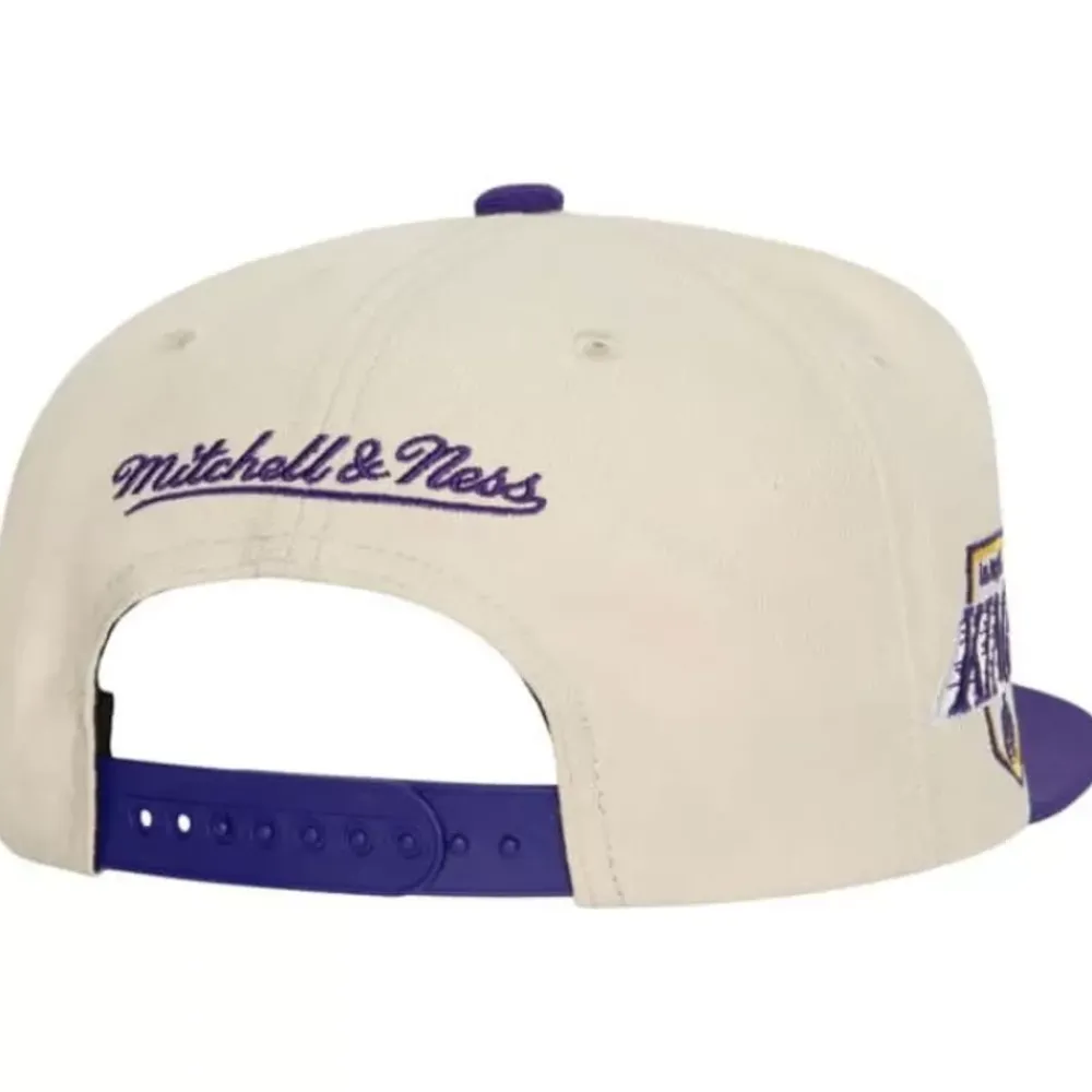 Headwear Mitchell & Ness -Vintage Cream Snapback Los Angeles Kings