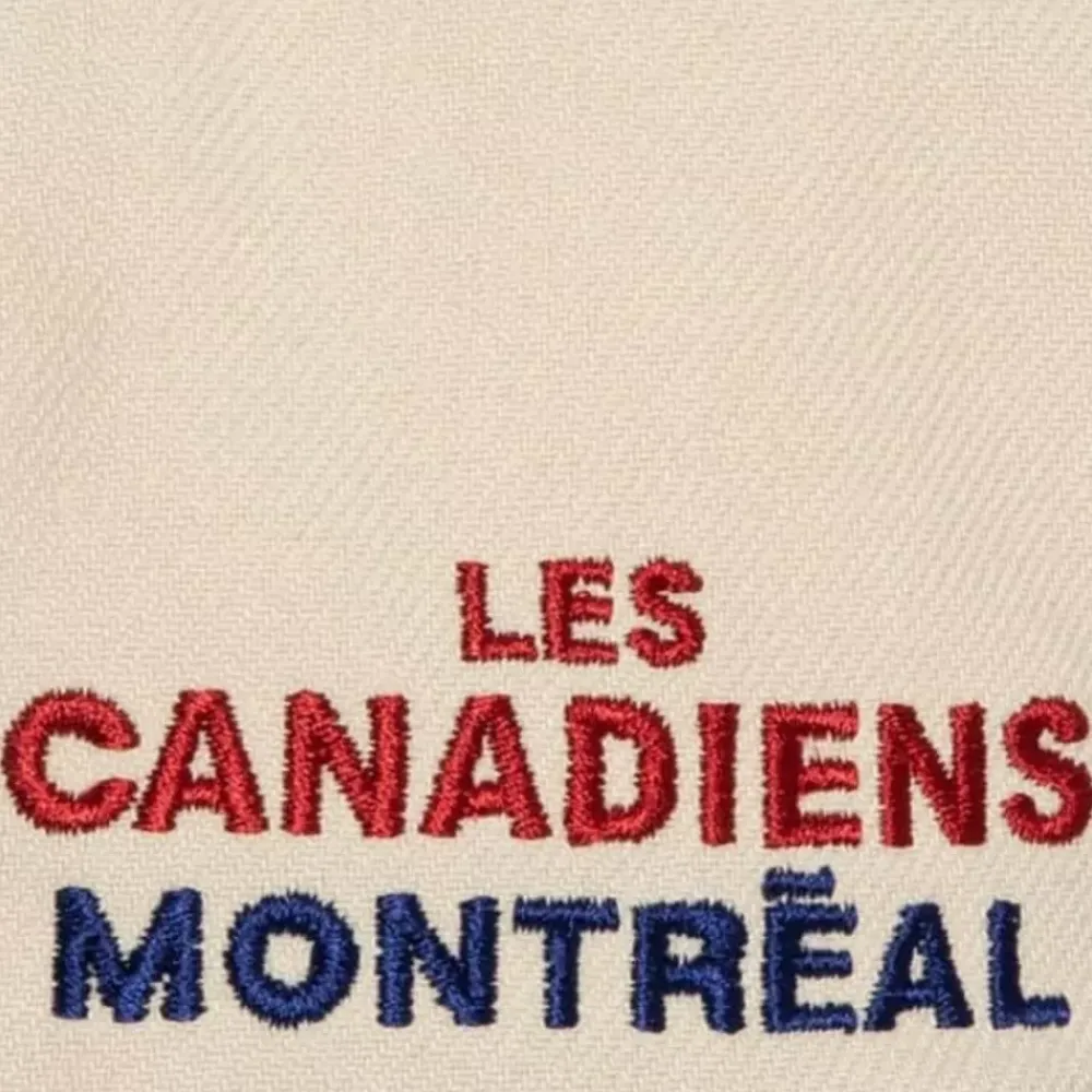 Headwear Mitchell & Ness -Vintage Cream Snapback Montreal Canadiens