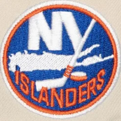 Headwear Mitchell & Ness -Vintage Cream Snapback New York Islanders