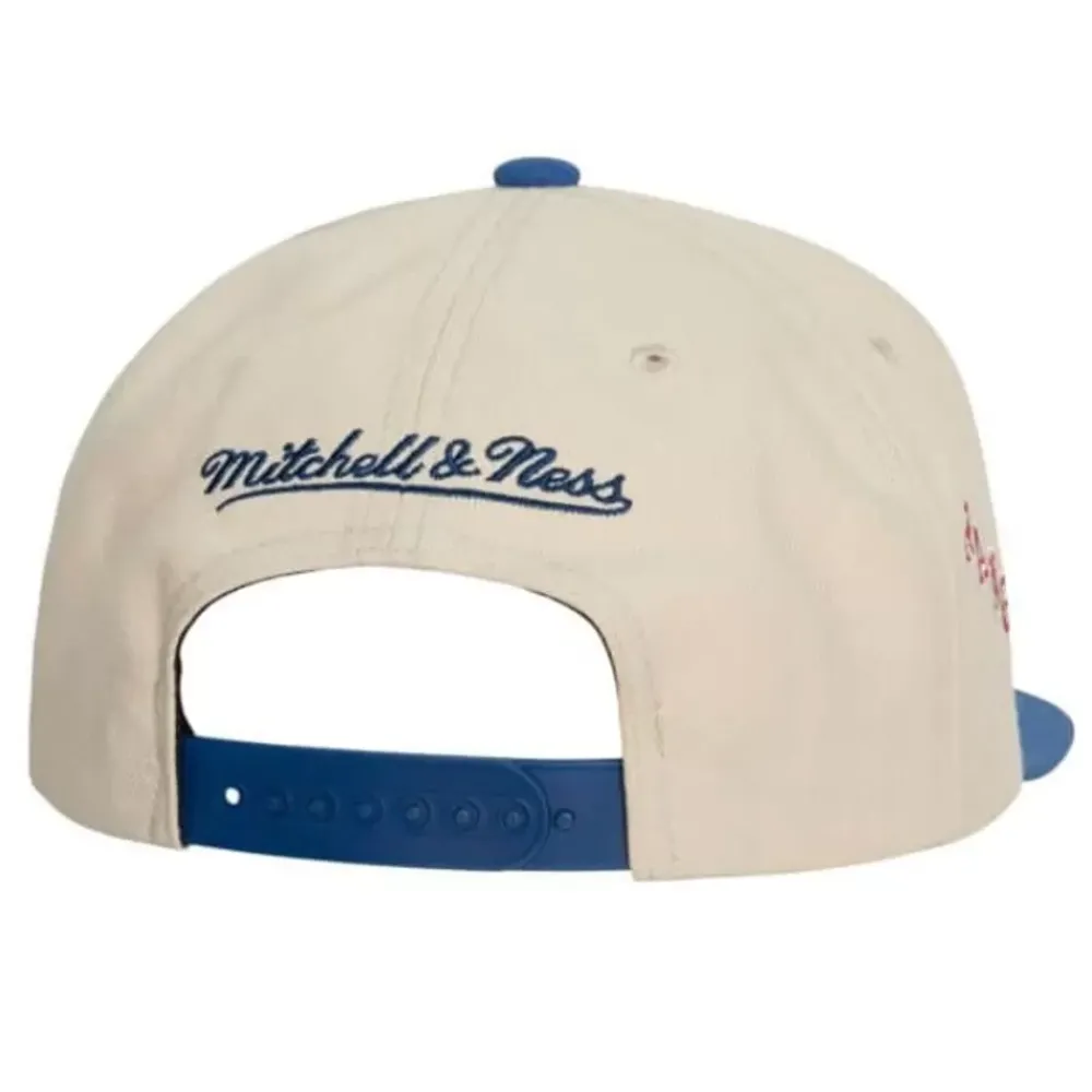 Headwear Mitchell & Ness -Vintage Cream Snapback New York Rangers