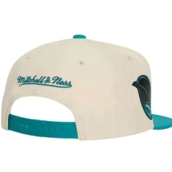 Headwear Mitchell & Ness -Vintage Cream Snapback San Jose Sharks