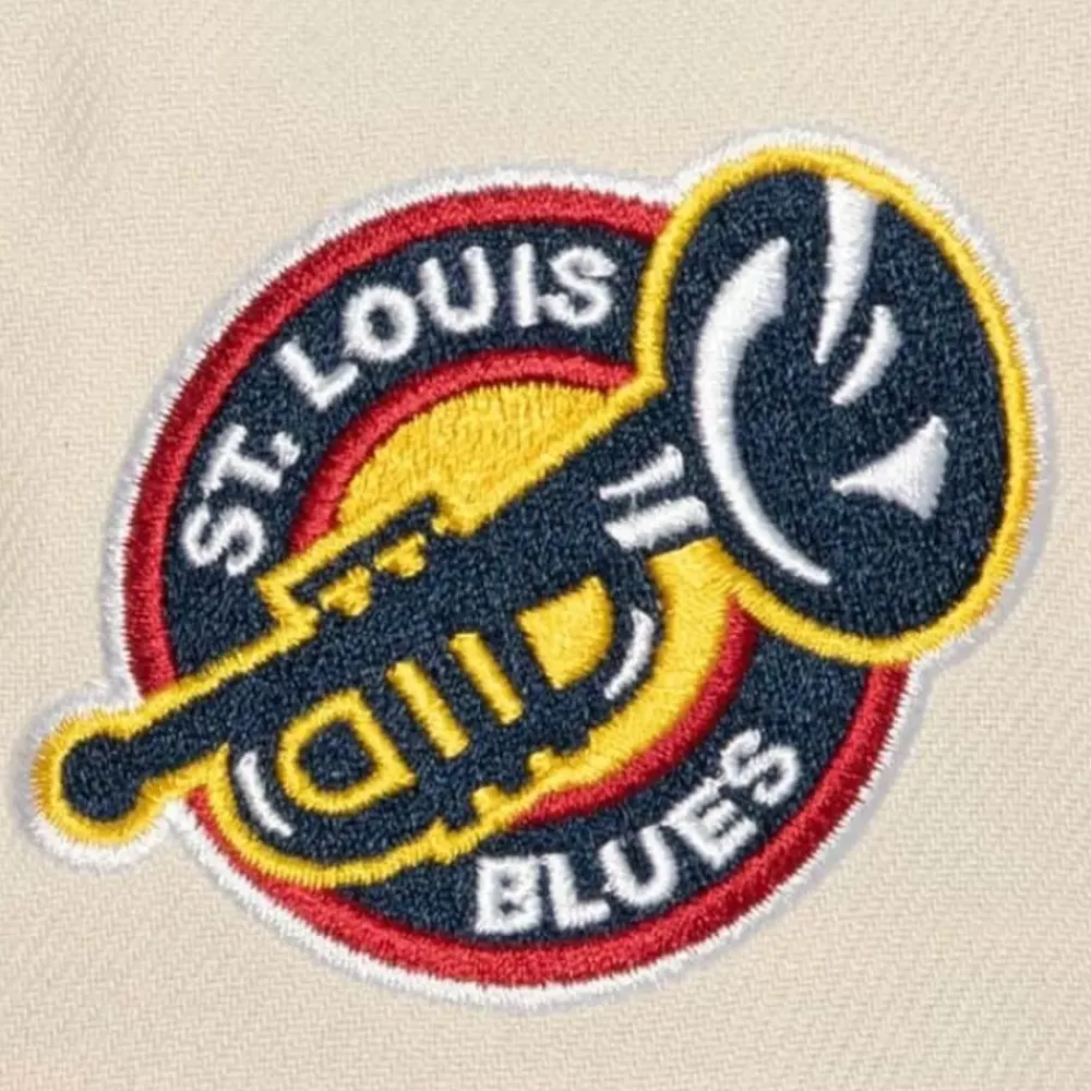 Headwear Mitchell & Ness -Vintage Cream Snapback St. Louis Blues