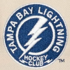 Headwear Mitchell & Ness -Vintage Cream Snapback Tampa Bay Lightning