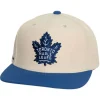 Headwear Mitchell & Ness -Vintage Cream Snapback Toronto Maple Leafs
