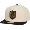 Headwear Mitchell & Ness -Vintage Cream Snapback Vegas Golden Knights